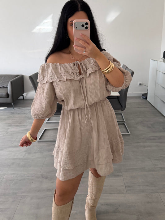MUSSELINKLEID IVY Musselin kaufen | Miss Nova