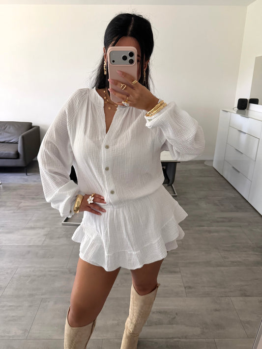 MUSSELIN JUMPSUIT JILL Musselin kaufen | Miss Nova