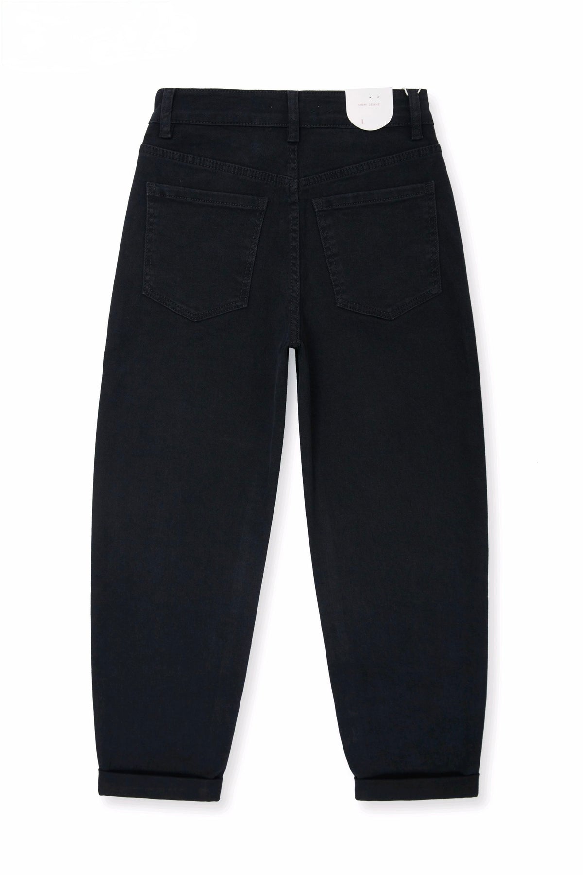 STRETCH MOM JEANS LANA SCHWARZ