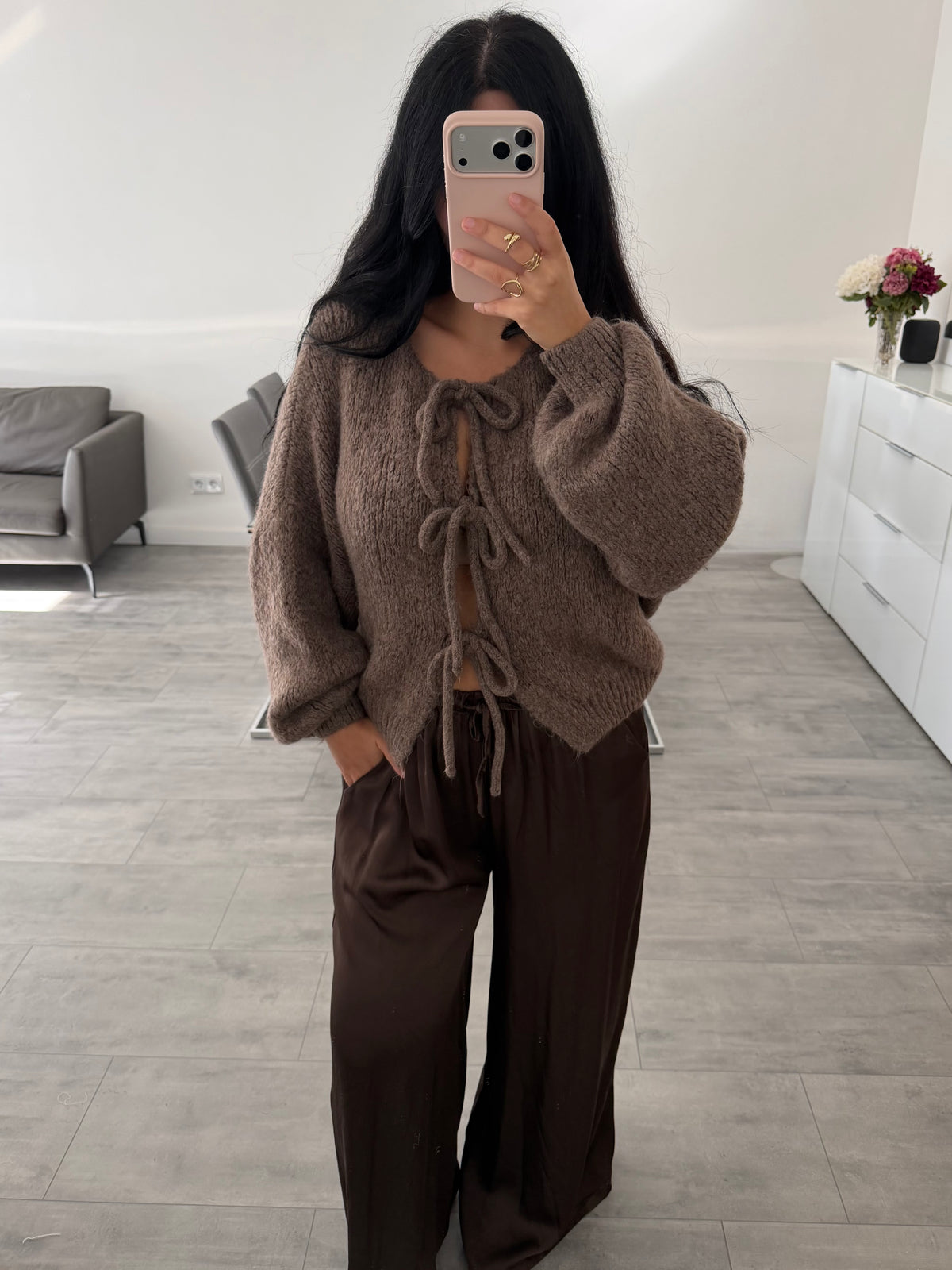CARDIGAN MALIA MIT SCHLEIFE