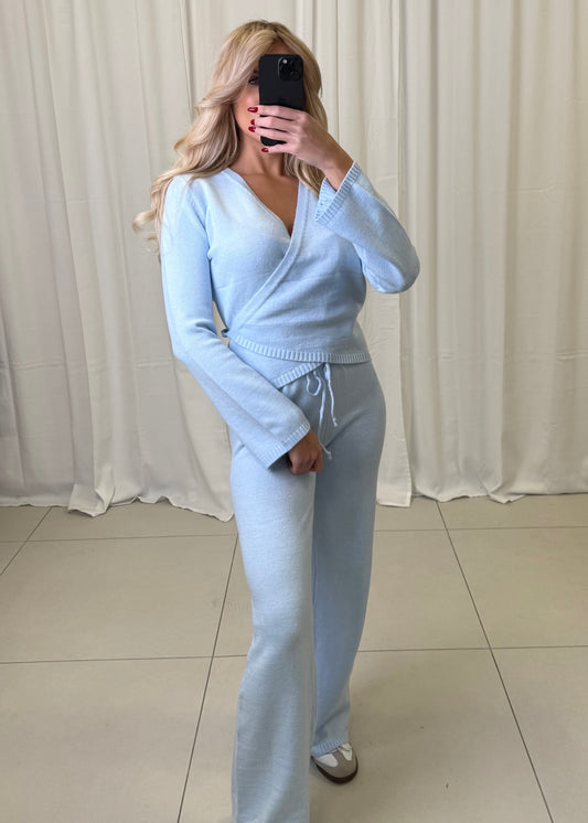SOFT KNIT SET LUNA BABYBLUE Musselin kaufen | Miss Nova