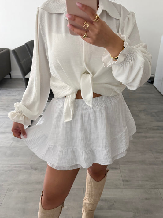 MUSSELIN HOSENROCK ALEXA Musselin kaufen | Miss Nova