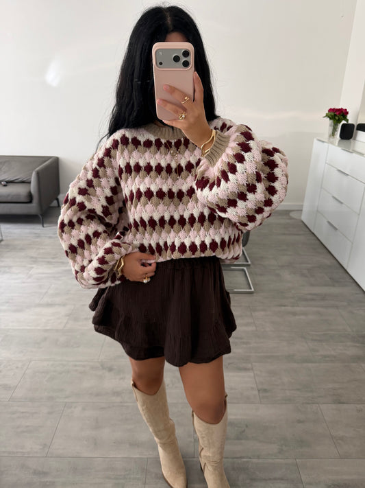 BUBBLE PULLOVER ZOE Musselin kaufen | Miss Nova