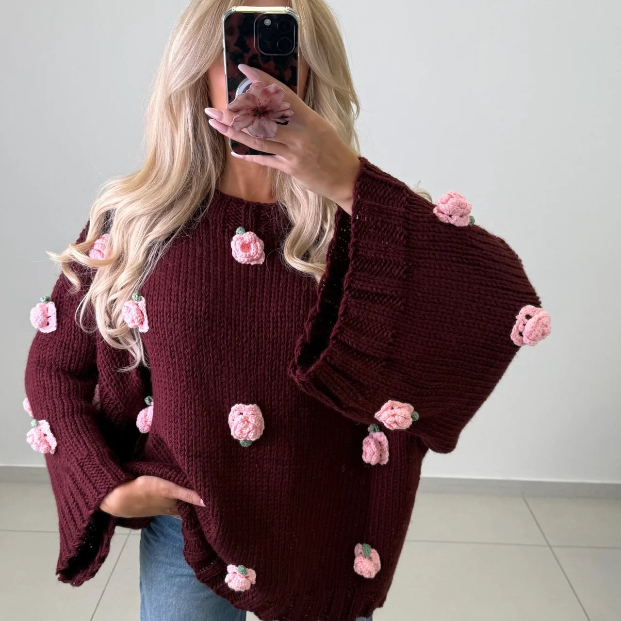 CROCHET PULLOVER ROSALIA WEINROT
