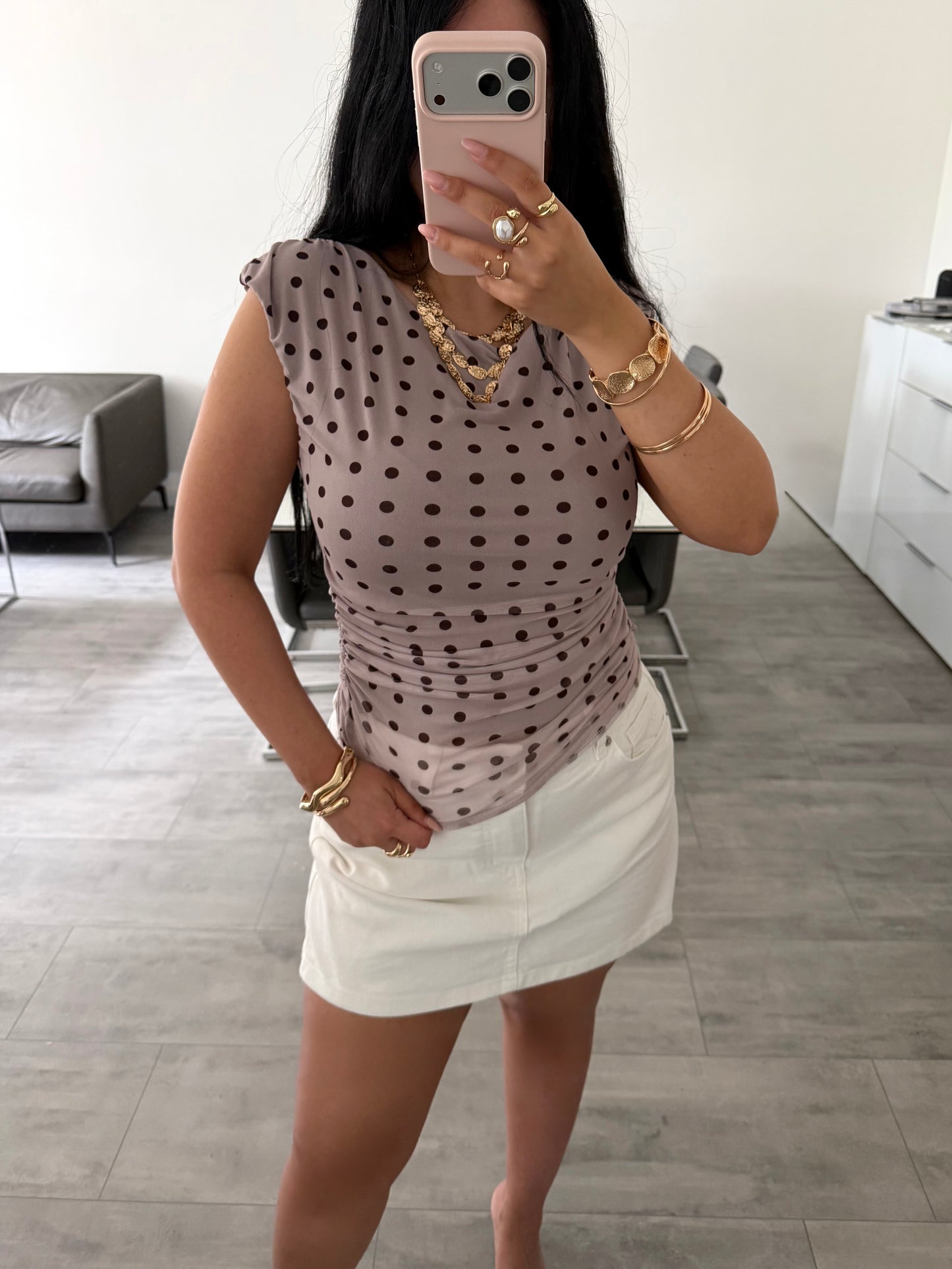 TOP FINNJA POLKA DOTS