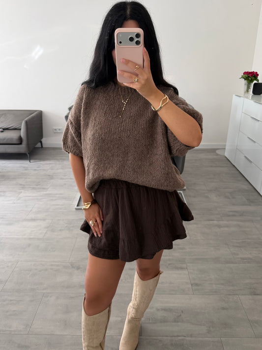 KURZARM PULLOVER NINA Musselin kaufen | Miss Nova