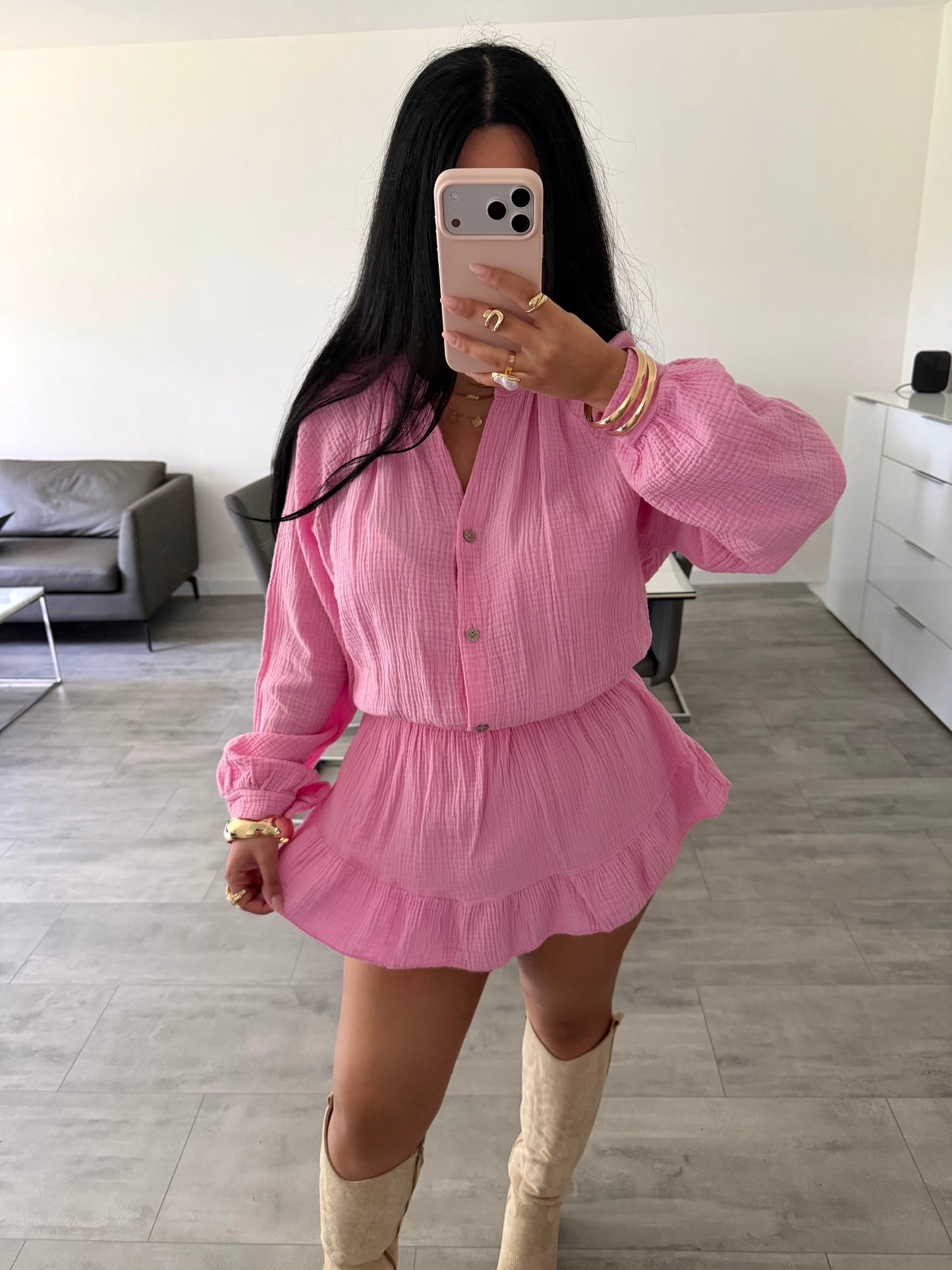 MUSSELIN JUMPSUIT JILL