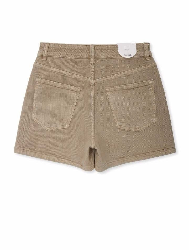 STRETCH JEANS HOSENROCK BRAUN