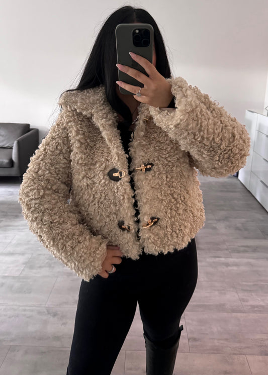 TEDDYJACKE CAMILLE BEIGE