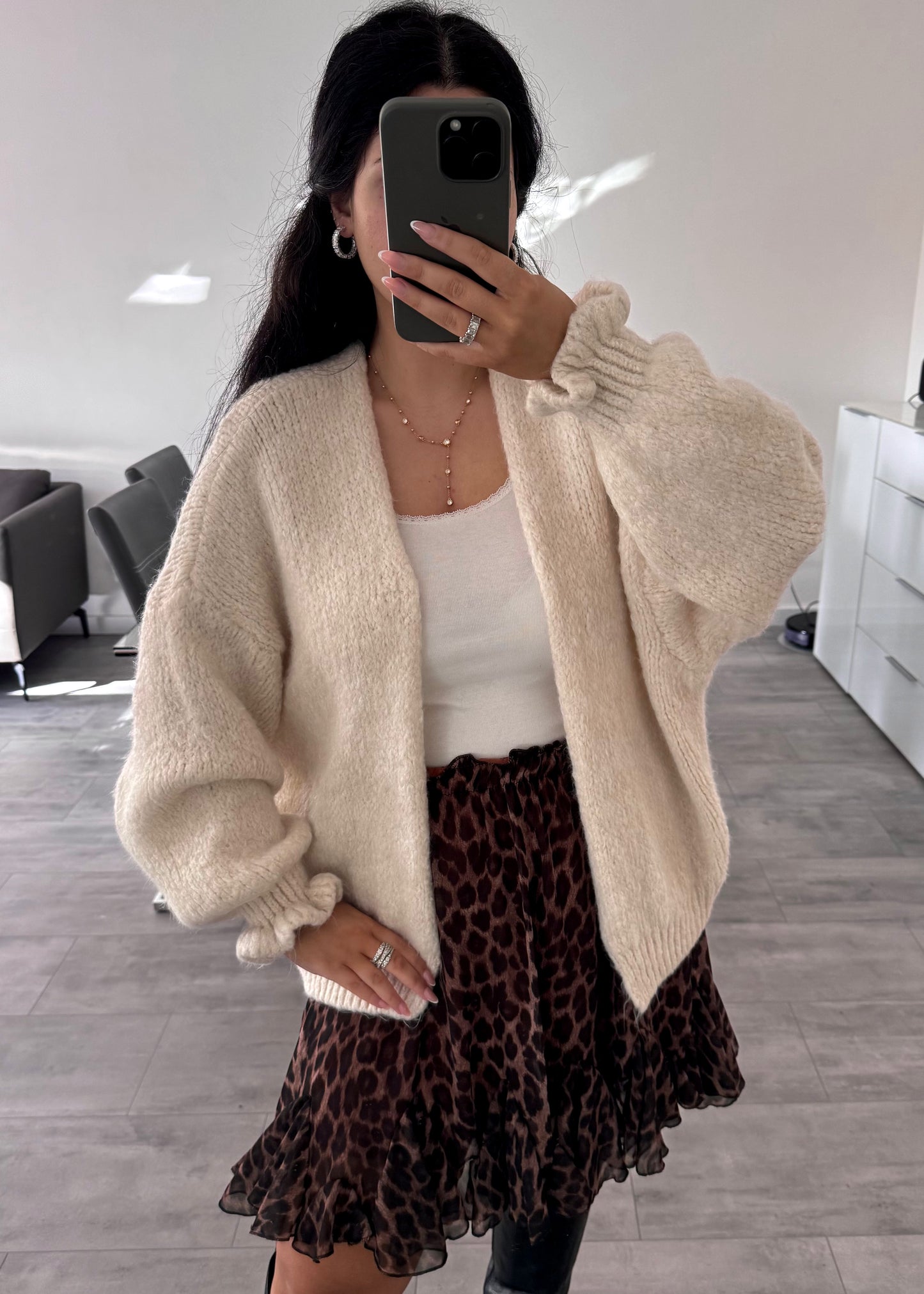 LEOPRINT VOLANTROCK MAYA – Miss Nova Damenmode