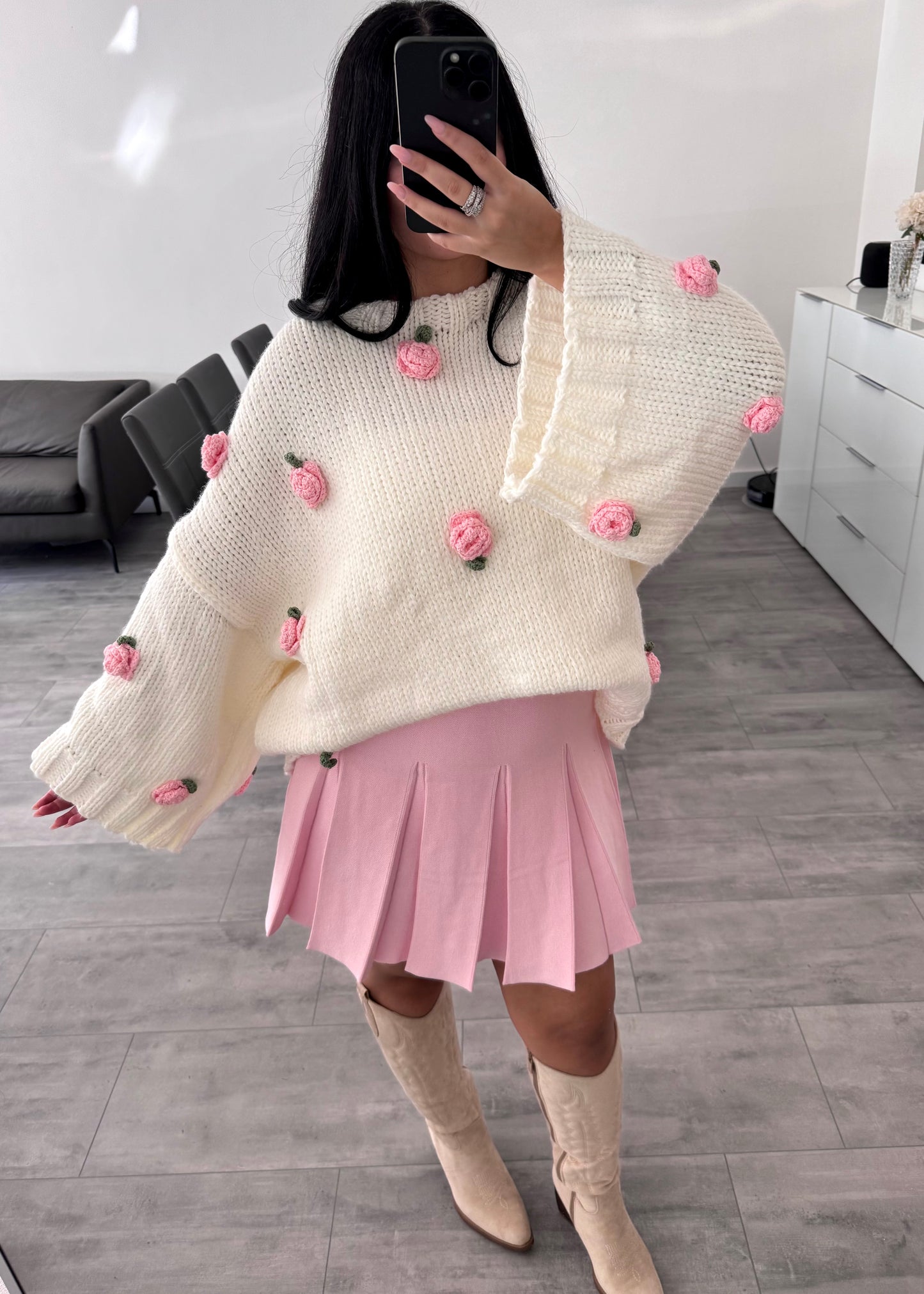 CROCHET PULLOVER ROSALIA WEISS