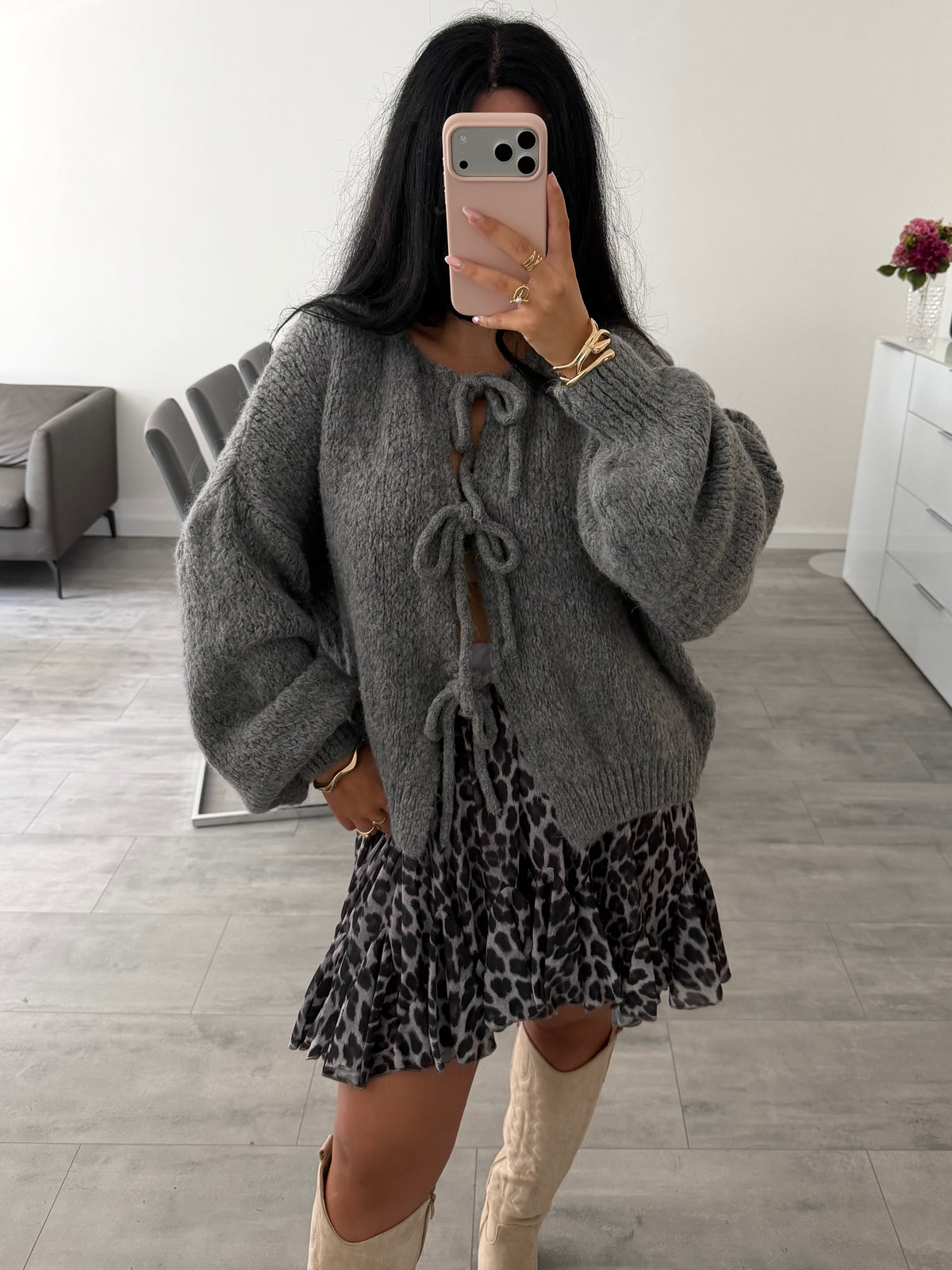 CARDIGAN MALIA MIT SCHLEIFE
