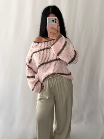 OFF-SHOULDER PULLOVER ELFI