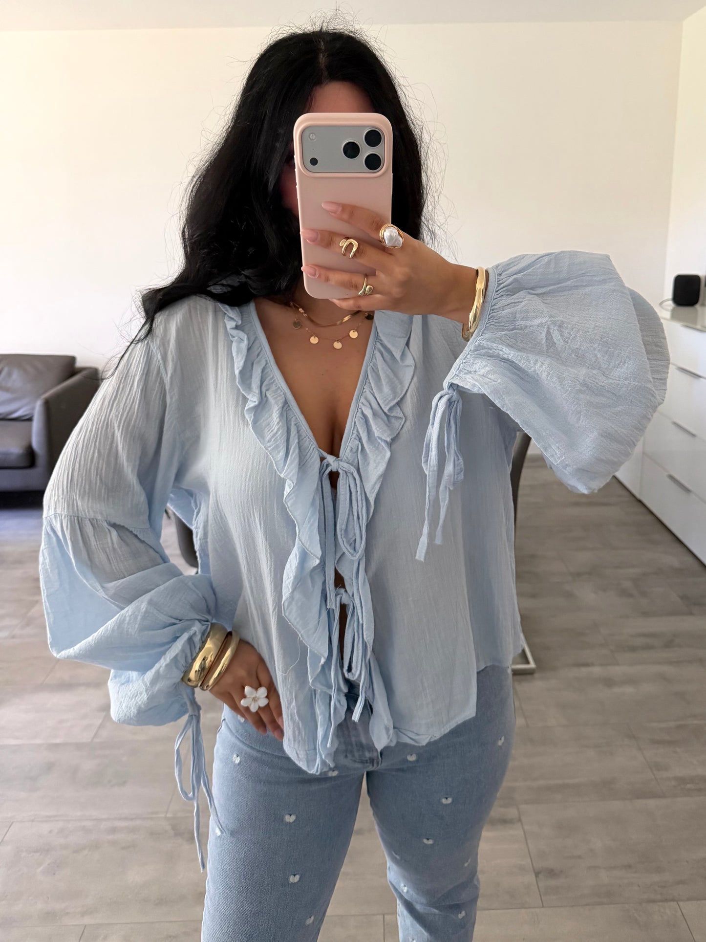 Musselinbluse Dahlia | Musselin Mode | missnova.de