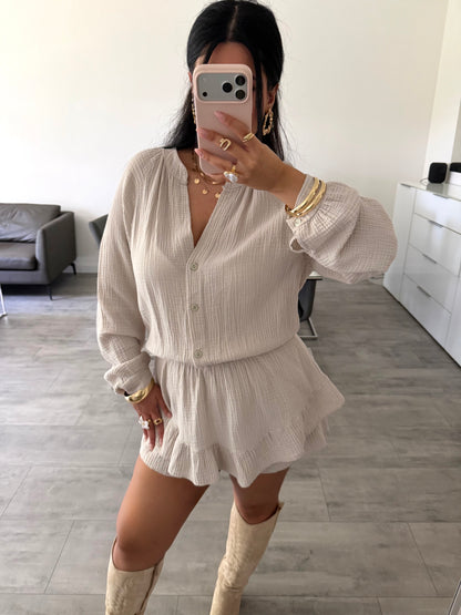 MUSSELIN JUMPSUIT JILL