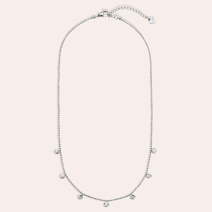 Edelstahl Halskette Diamond Dots – Miss Nova Damenmode
