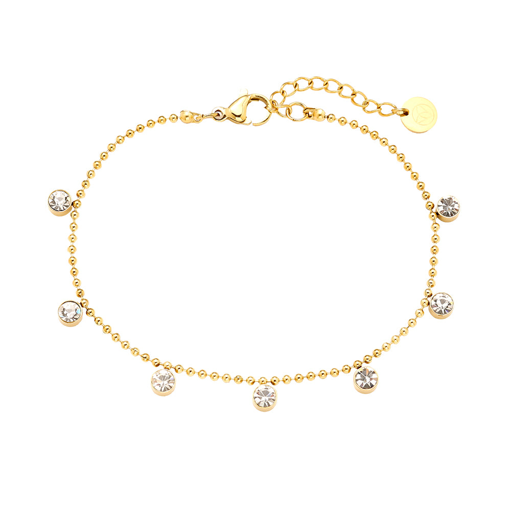 Edelstahl Armband Diamond Dots – Miss Nova Damenmode