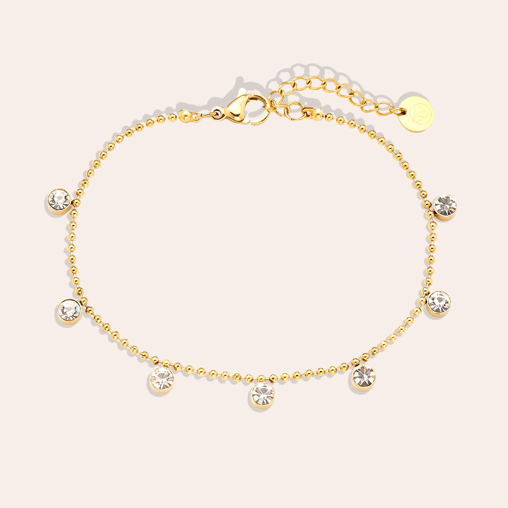 Edelstahl Armband Diamond Dots – Damenmode bei Miss Nova