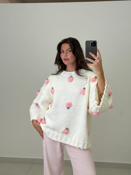 CROCHET PULLOVER ROSALIA WEISS