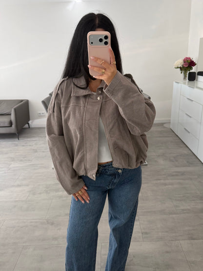 BAUMWOLL-CORDJACKE CASSIE
