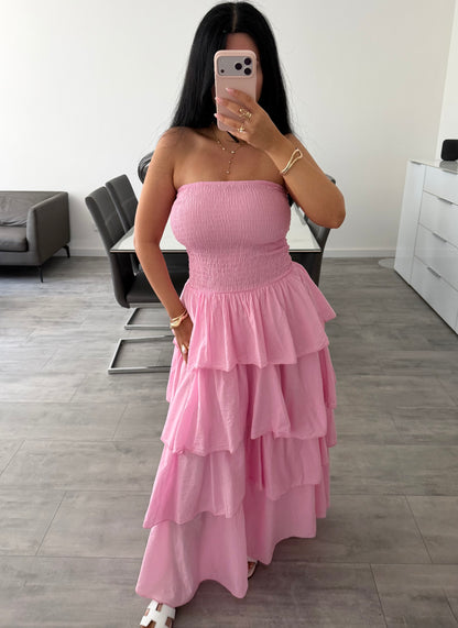 BAUMWOLL-MAXIKLEID SOPHIA