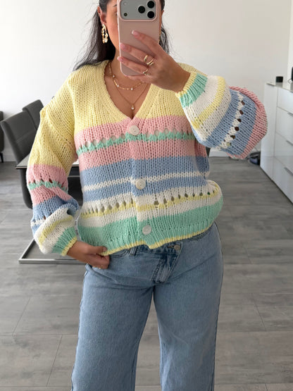 STRICKJACKE SKY – Miss Nova Damenmode