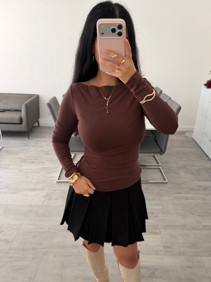 SOFT TOUCH LONGSLEEVE MIT U-BOOT-AUSSCHNITT