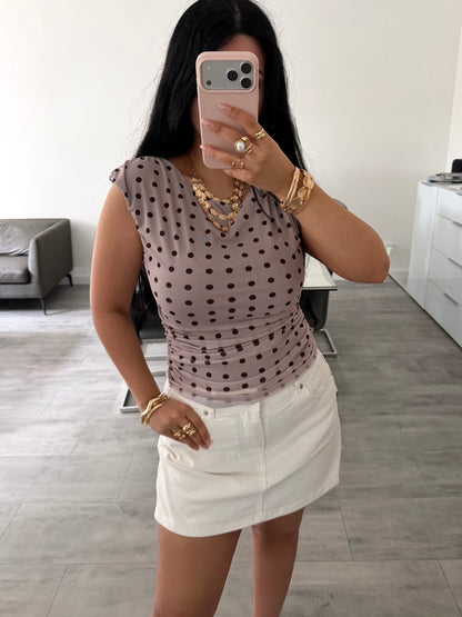 TOP FINNJA POLKA DOTS
