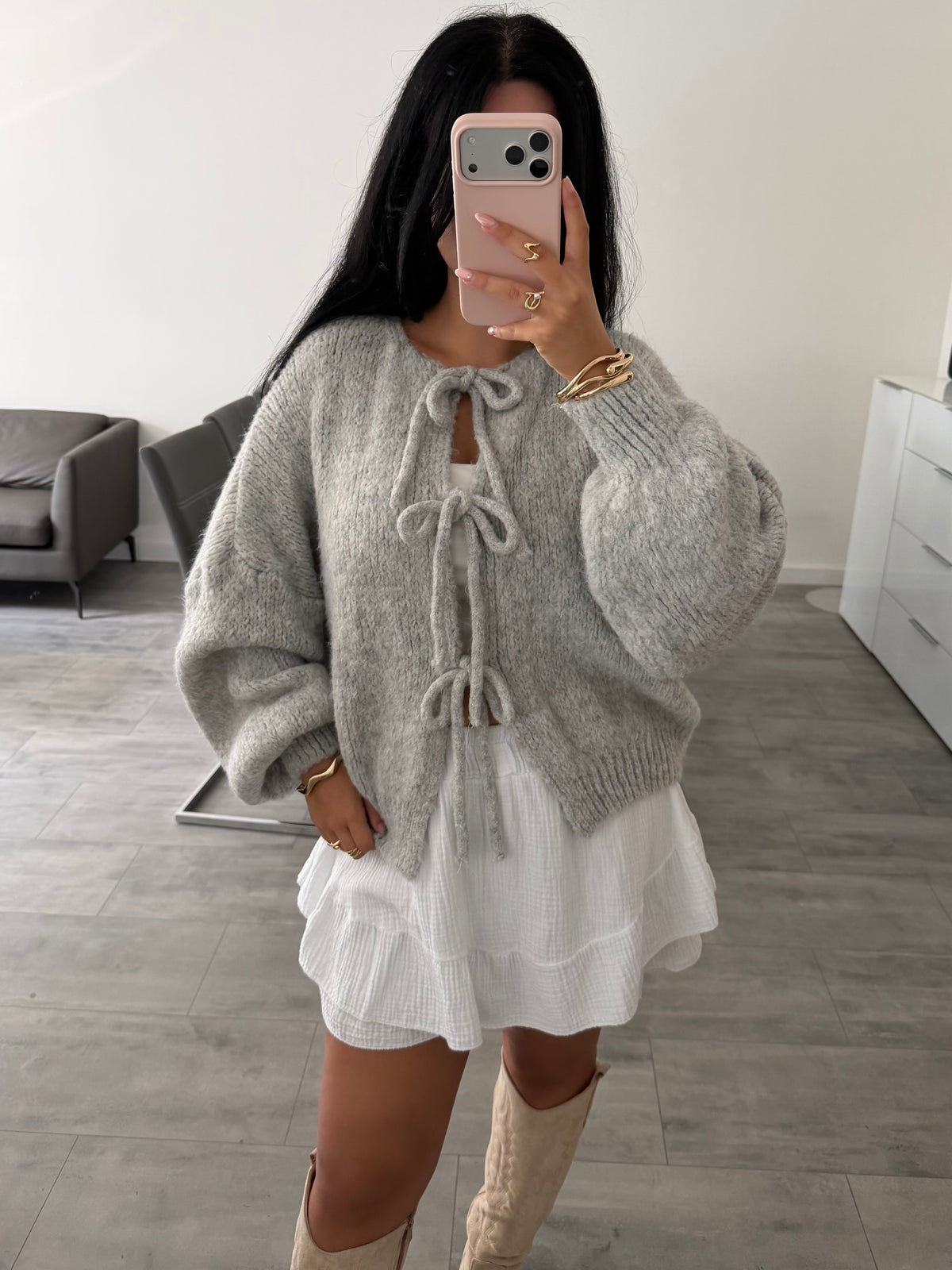 CARDIGAN MALIA MIT SCHLEIFE