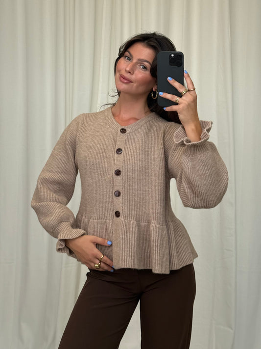 CARDIGAN MIT SCHÖẞCHEN LINA Musselin kaufen | Miss Nova