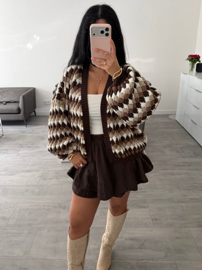 BUBBLE CARDIGAN ZOE