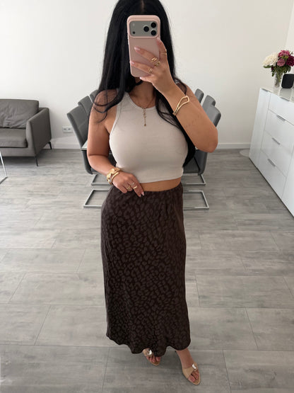 MAXI SEIDENROCK LEOPRINT
