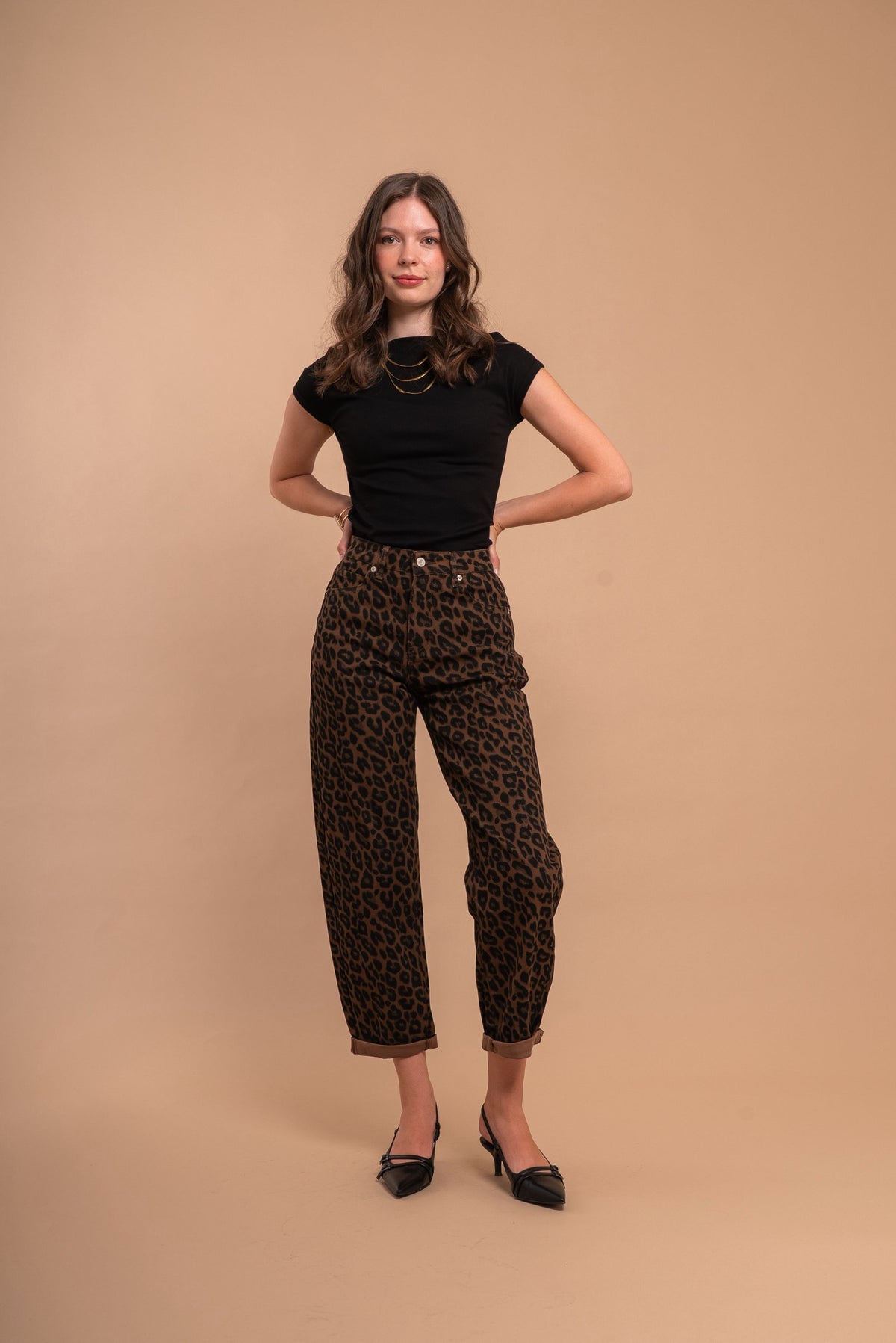 STRETCH MOM JEANS LEO BRAUN