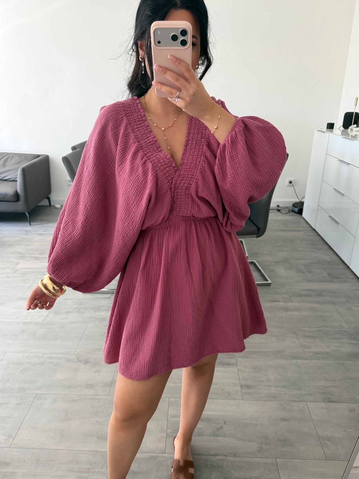 MUSSELIN KLEID REYHANA – Musselin Mode Miss Nova