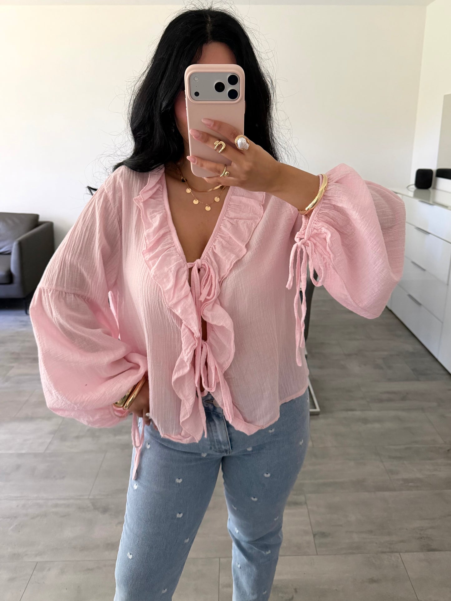 Musselinbluse Dahlia | Musselin Mode | missnova.de