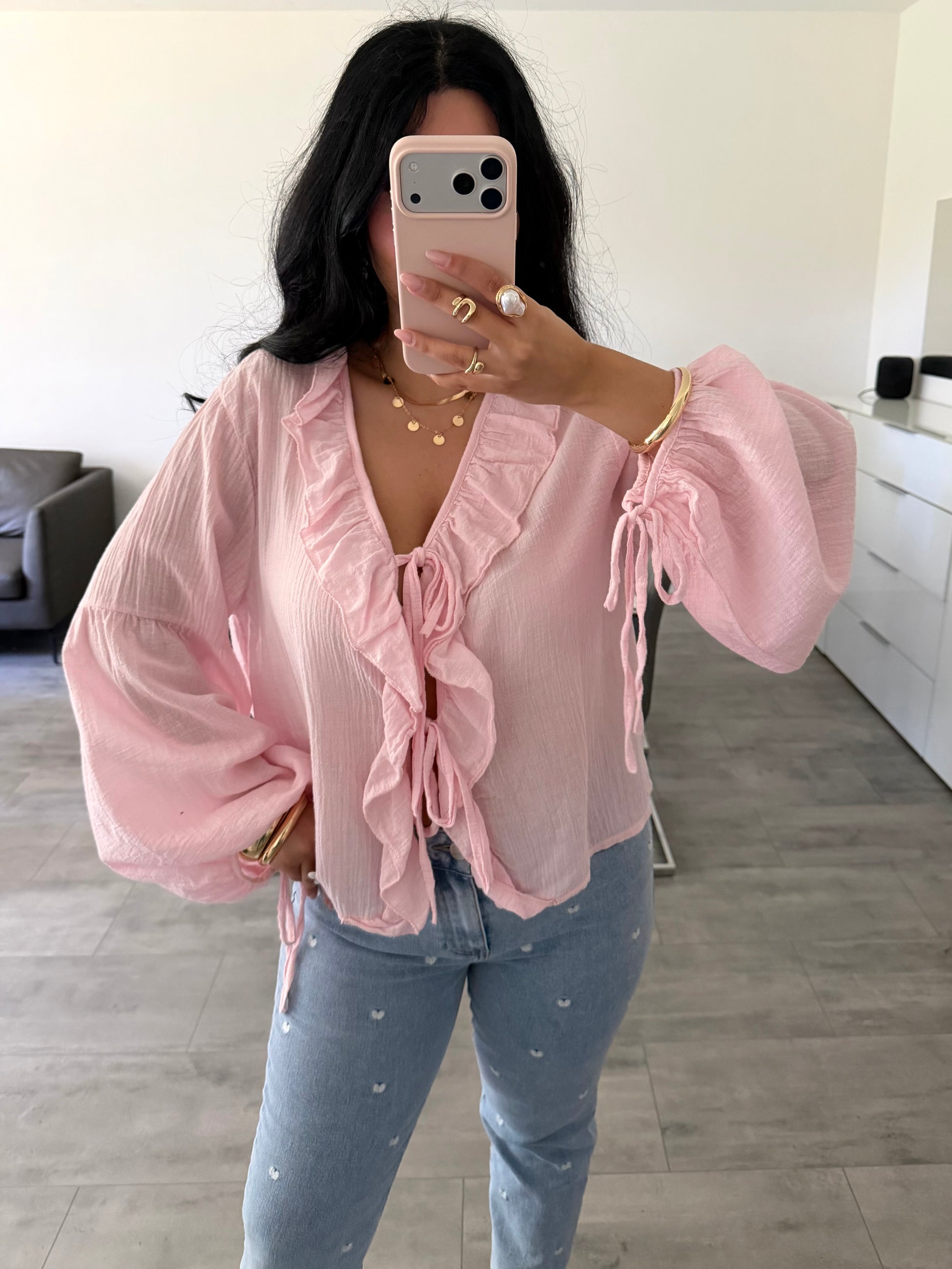 Musselinbluse Dahlia | Musselin Mode | missnova.de