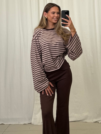 STRIPED COTTON LONGSLEEVE LINNEA