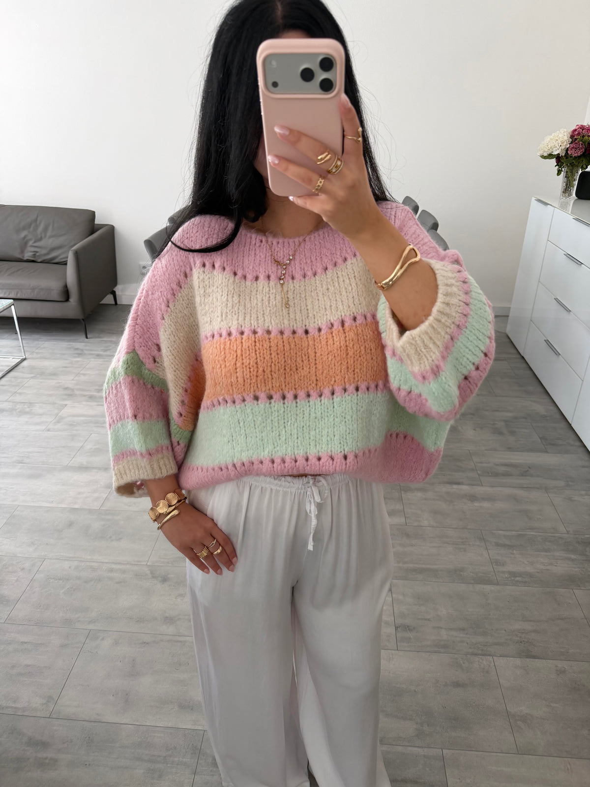 KURZARM PULLOVER RASIA
