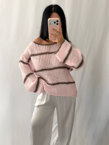 OFF-SHOULDER PULLOVER ELFI