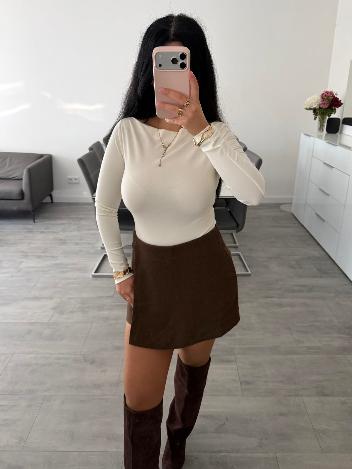 WICKEL-SKORT ISABELL