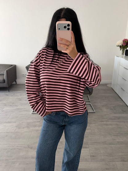 STRIPED COTTON LONGSLEEVE RUMI