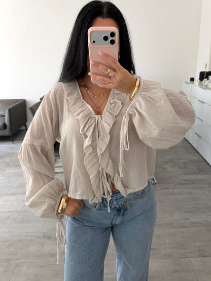 MUSSELINBLUSE DAHLIA – Musselin Mode Miss Nova