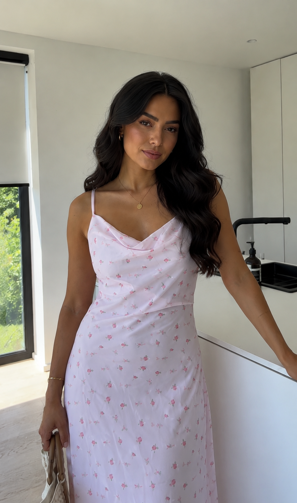 KLEID JOLINA MIT BLUMENMUSTER