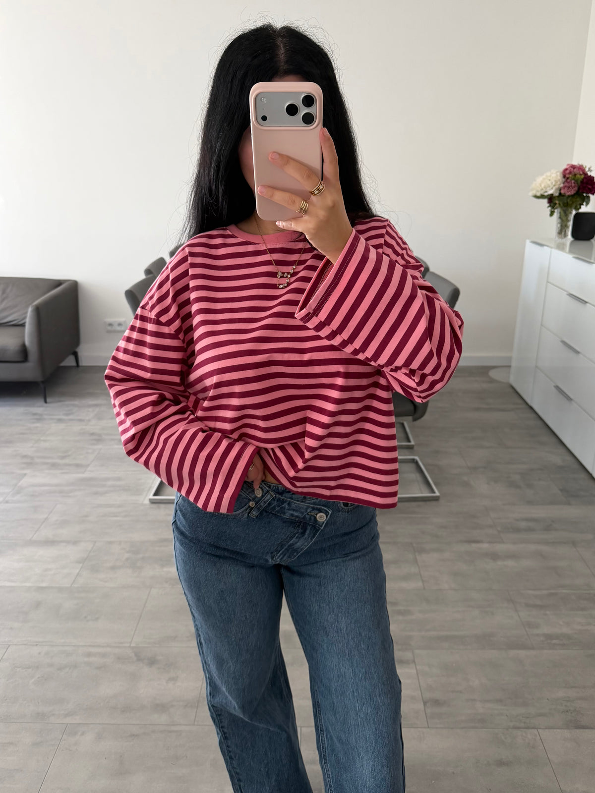 STRIPED COTTON LONGSLEEVE RUMI