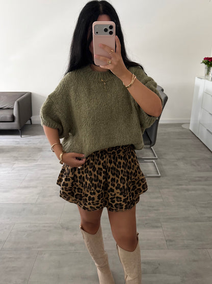 KURZARM PULLOVER NINA
