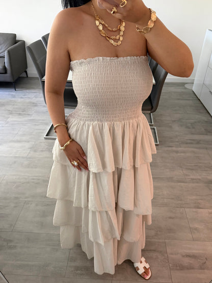 BAUMWOLL-MAXIKLEID SOPHIA – Damenkleid bei Missnova