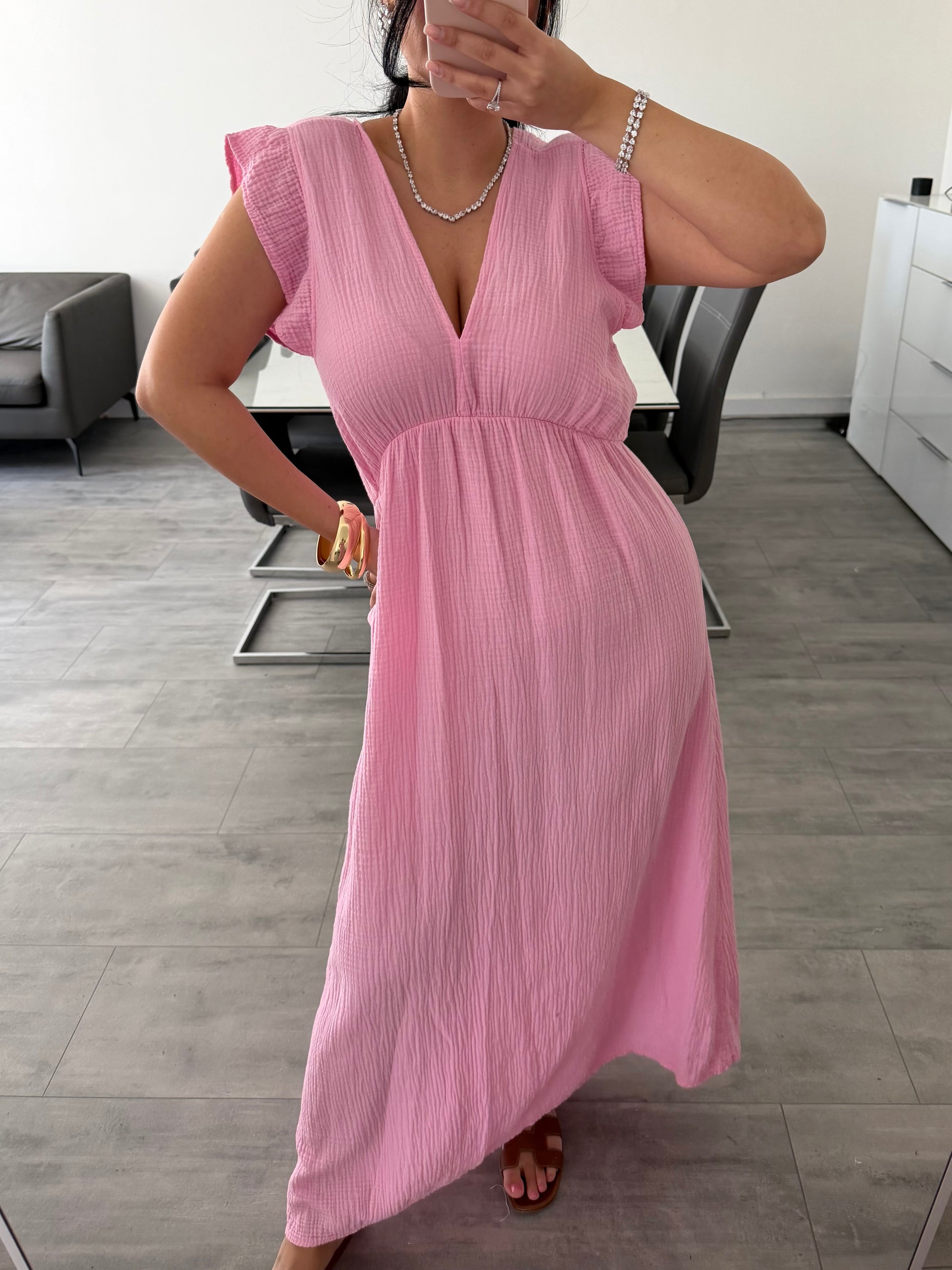 MUSSELIN KLEID MILENA – Musselin Mode Miss Nova