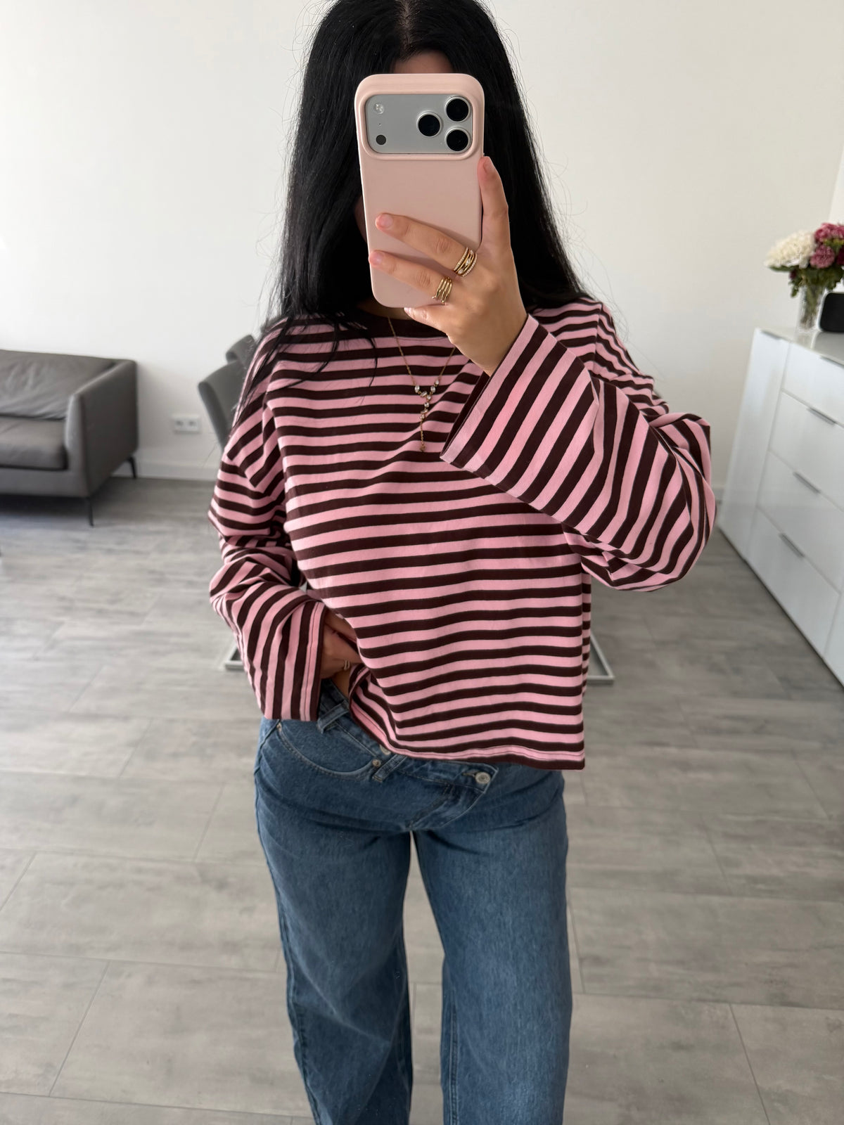 STRIPED COTTON LONGSLEEVE RUMI