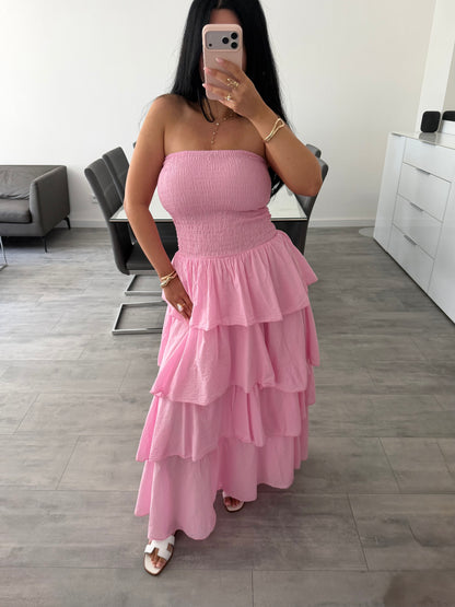 BAUMWOLL-MAXIKLEID SOPHIA