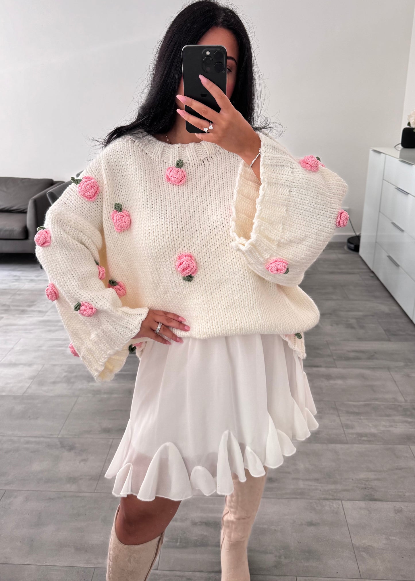 CROCHET PULLOVER ROSALIA WEISS